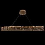 Люстра волнистой формы с текстурной огранкой Reflection of Reality варинант исполнения - 6 | Loft Concept в Самаре