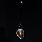 Подвесной светильник со стеклянном плафоном в форме бокала Kaleido варинант исполнения - 3 | Loft Concept в Самаре