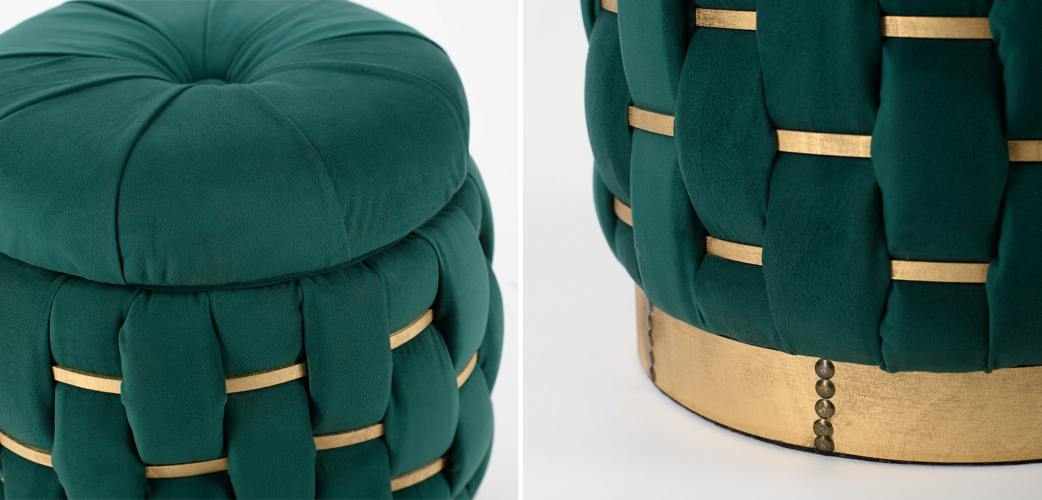 Пуф Verde Green Pouf Пуф Verde Green Pouf - Loft-Concept в Самаре
