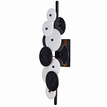 Бра светодиодное из черно-белых дисков Contrast Sample варинант исполнения - 3 | Loft Concept в Самаре