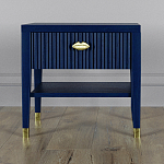 Прикроватная тумбочка с ящиком Elsa Dreams Blue варинант исполнения - 5 | Loft Concept в Самаре