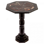 Кофейный стол из натуральных камней Змеевик и Яшма Natural Stone Tables варинант исполнения - 9 | Loft Concept в Самаре