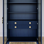 Дизайнерский шкаф витрина Elsa Dreams Blue с 4-мя ящиками варинант исполнения - 6 | Loft Concept в Самаре