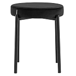 Табурет с мягким круглым сиденьем RIO Black варинант исполнения - 2 | Loft Concept в Самаре