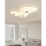 Потолочный светильник с тремя овальными матовыми плафонами TRIDalmen варинант исполнения - 3 | Loft Concept в Самаре