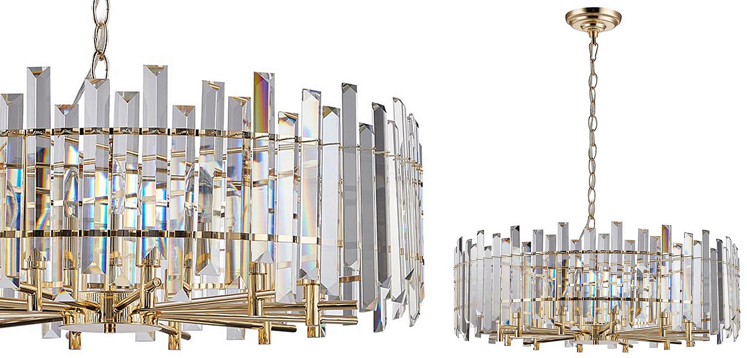 Люстра Langley Chandelier gold 80 Люстра Langley Chandelier gold 80 - Loft-Concept в Самаре