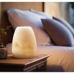 Настольная лампа в форме трапеции из натурального камня Soft Glow of Stone варинант исполнения - 4 | Loft Concept в Самаре