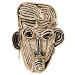 Арт-Объект из нитей Черно-Белый портрет Joana Schneider  варинант исполнения - 4 | Loft Concept в Самаре