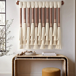 Плетеное настенное украшение с кистями Caballo Wall Hanging варинант исполнения - 1 | Loft Concept в Самаре