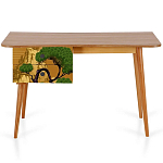 Письменный стол с принтом на ящиках Elise Desk варинант исполнения - 2 | Loft Concept в Самаре