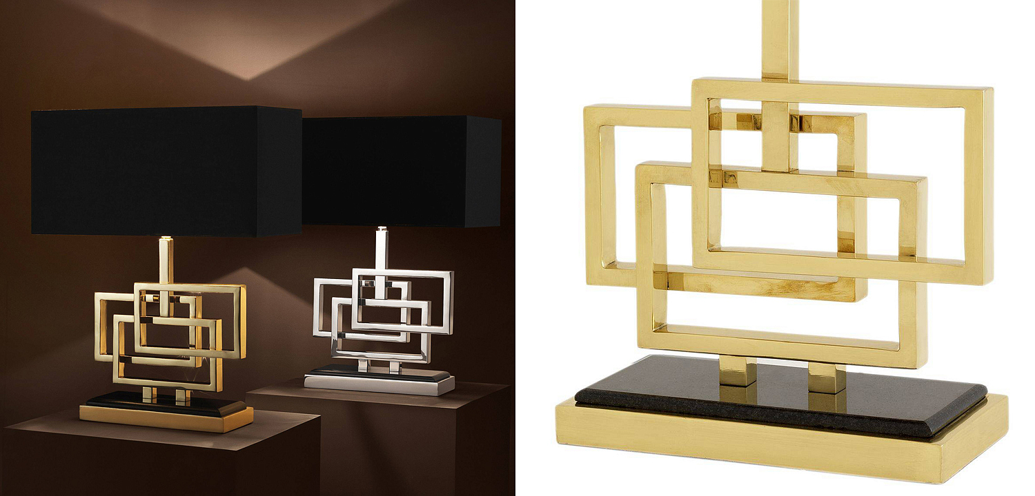 Настольная лампа Eichholtz Table Lamp Windolf Brass Настольная лампа Eichholtz Table Lamp Windolf Brass - Loft-Concept в Самаре