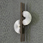 Бра  с фигурным мраморным рассеивателем Spiral of Warm Light варинант исполнения - 2 | Loft Concept в Самаре