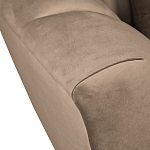 Дизайнерское кресло мягкое из серого велюра Serenity варинант исполнения - 3 | Loft Concept в Самаре