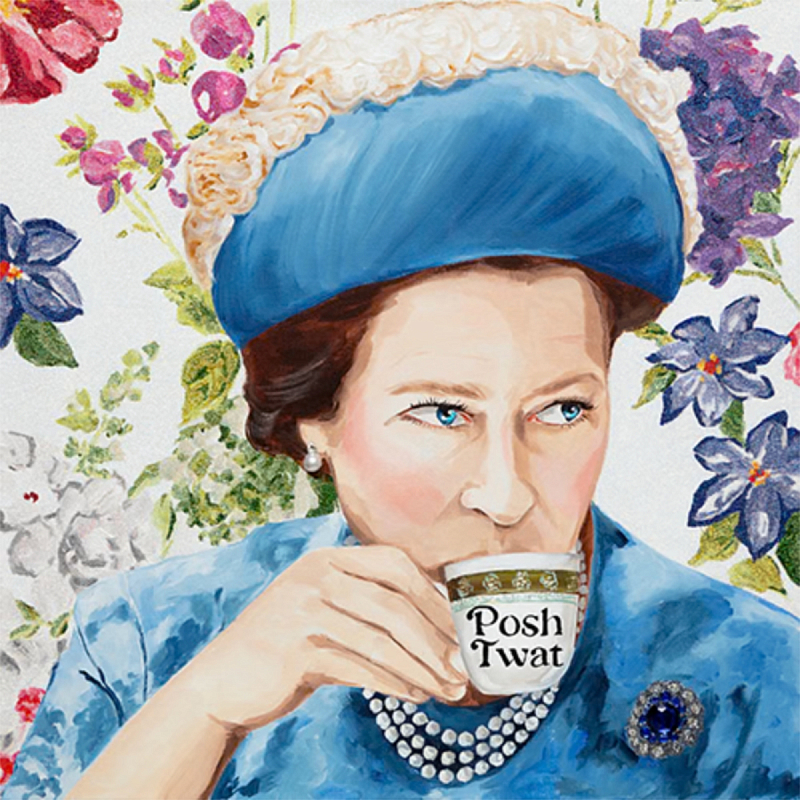 Картина "Posh Twat" Tea Party Мульти Картина "Posh Twat" Tea Party Мульти в Самаре | Loft Concept