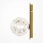 Бра с плафоном из прозрачного стекла с пузырьками воздуха Effervia варинант исполнения - 2 | Loft Concept в Самаре