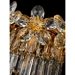 Бра с декоративными элементами в виде крупных хрустальных цветов Palace Gardens варинант исполнения - 3 | Loft Concept в Самаре