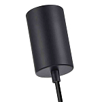 Подвесной светильник с рифленым стеклянным плафоном цилиндрической формы ARTICOLO варинант исполнения - 4 | Loft Concept в Самаре