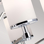 Люстра с белыми стеклянными плафонами в форме цилиндра Feiss варинант исполнения - 8 | Loft Concept в Самаре