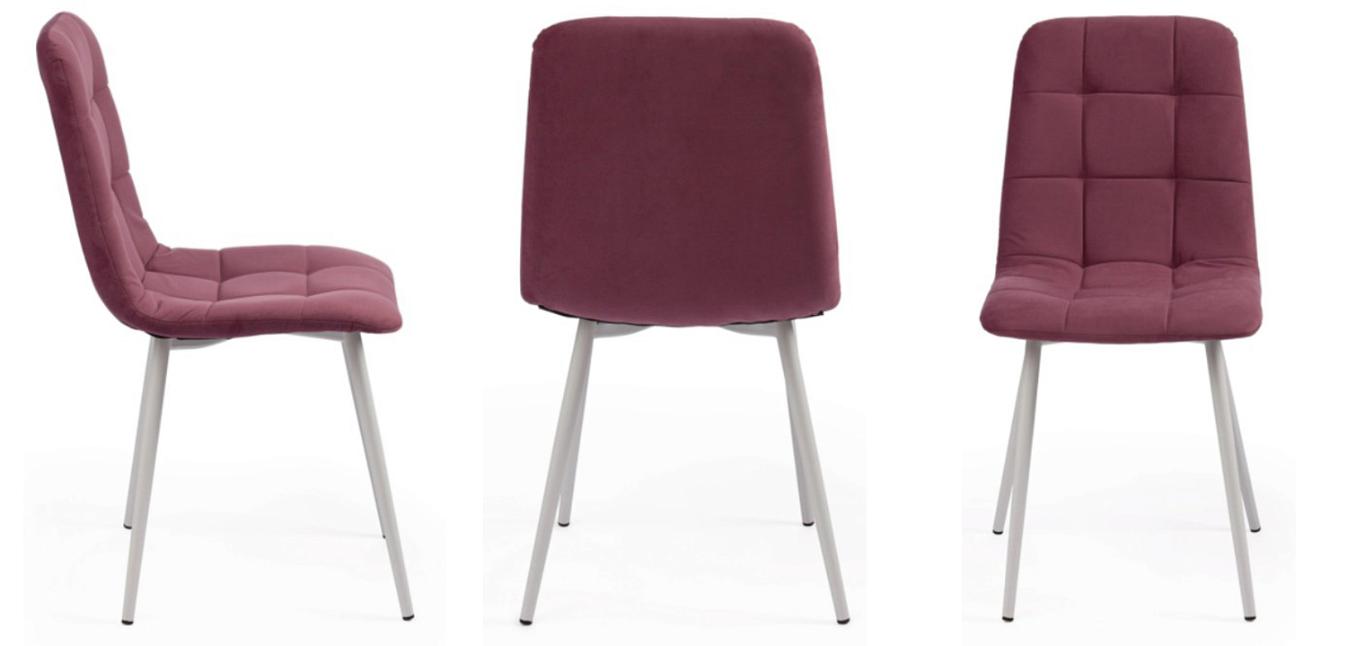 Стул Nancy Velour Plum Chair Стул Nancy Velour Plum Chair - Loft-Concept в Самаре