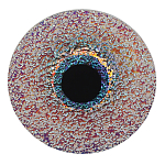 Бра круглое стеклянное с морозным эффектом Heterochromia варинант исполнения - 1 | Loft Concept в Самаре