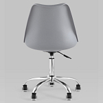 Офисный стул на металлическом основании EGGERY Grey варинант исполнения - 4 | Loft Concept в Самаре