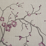 Кресло с изображением сакуры Aubrey Classical Armchair beige flax варинант исполнения - 4 | Loft Concept в Самаре