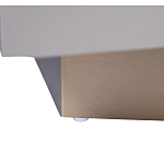 Комод со стеклянной столешницей и с выдвижными ящиками Minimalist Accent варинант исполнения - 6 | Loft Concept в Самаре