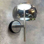 Бра с округлым прозрачным плафоном Blanton Light варинант исполнения - 4 | Loft Concept в Самаре