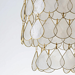 Подвесной светильник с декором из натуральной морской ракушки Iridescent Light варинант исполнения - 9 | Loft Concept в Самаре