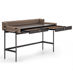 Письменный стол прямоугольный с 2-мя выдвижными ящиками Bristol варинант исполнения - 1 | Loft Concept в Самаре