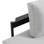 Диван-шезлонг черный Annet варинант исполнения - 3 | Loft Concept в Самаре