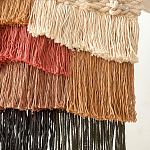 Текстильное Панно с бахромой варинант исполнения - 1 | Loft Concept в Самаре