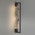 Бра вертикальное с черными кругами и квадратами Gravyura варинант исполнения - 4 | Loft Concept в Самаре