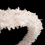 Люстра круглая с натуральным горным хрусталем Crystal Shimmer варинант исполнения - 5 | Loft Concept в Самаре