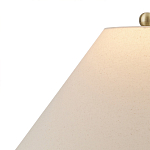 Настольная лампа с волнистым узором и абажуром в форме конуса Macrame варинант исполнения - 2 | Loft Concept в Самаре