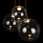 Подвесной светильник Ring прозрачное стекло варинант исполнения - 1 | Loft Concept в Самаре