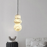 Подвесной светильник с фигурными плафонами Stone Triad варинант исполнения - 7 | Loft Concept в Самаре