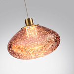 Подвесной светильник с прозрачным стеклянным плафоном округлой формы Effervia  варинант исполнения - 3 | Loft Concept в Самаре