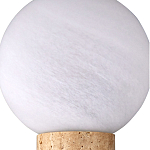 Бра цилиндрической формы с 2-мя плафонами белого цвета Marble Glow варинант исполнения - 4 | Loft Concept в Самаре