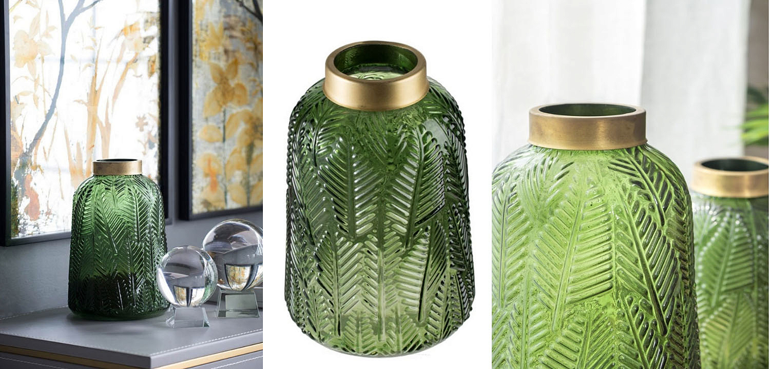 Ваза Green Vase Golden Throat high Ваза Green Vase Golden Throat high - Loft-Concept в Самаре
