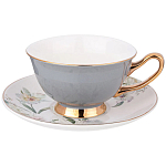 Чайный набор из фарфора на 6 персон Grey Tea Porcelain Set варинант исполнения - 3 | Loft Concept в Самаре