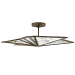 Потолочный светильник фигурный с состаренными зеркальными панелями Antique Mirror варинант исполнения - 2 | Loft Concept в Самаре