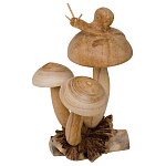 Статуэтка из дерева улитка Animals of the World варинант исполнения - 4 | Loft Concept в Самаре