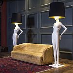 Лампа MANNEQUIN LAMP с абажуром созерцание силуэта варинант исполнения - 4 | Loft Concept в Самаре