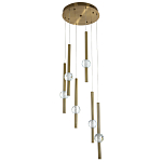 Каскадная люстра Celestin Spheres Brass Chandelier варинант исполнения - 1 | Loft Concept в Самаре