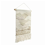 Панно из шерсти и хлопка с узором Beige Calista Serene варинант исполнения - 1 | Loft Concept в Самаре