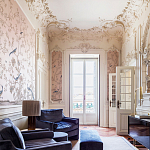 Обои ручная роспись Earlham Almost Mauve варинант исполнения - 2 | Loft Concept в Самаре