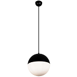 Подвесной светильник шар Ponzio Flos Black Sphere Hanging Lamp варинант исполнения - 6 | Loft Concept в Самаре