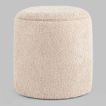 Пуфик Бежевое Букле Poof Alice Beige Boucle  варинант исполнения - 5 | Loft Concept в Самаре