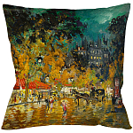 Подушка декоративная Париж Impressionism in Art варинант исполнения - 1 | Loft Concept в Самаре